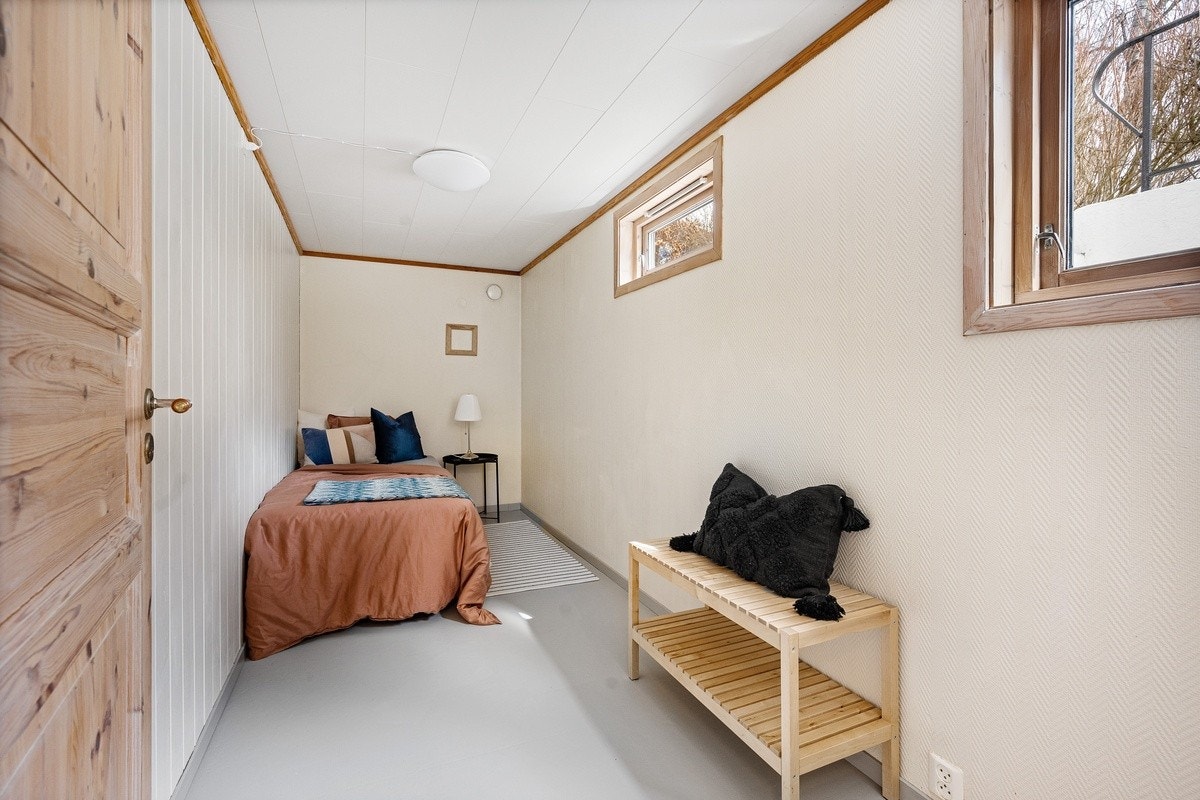 Soverom. Dette soverommet er per. dags dato ikke møblert Galleribilde