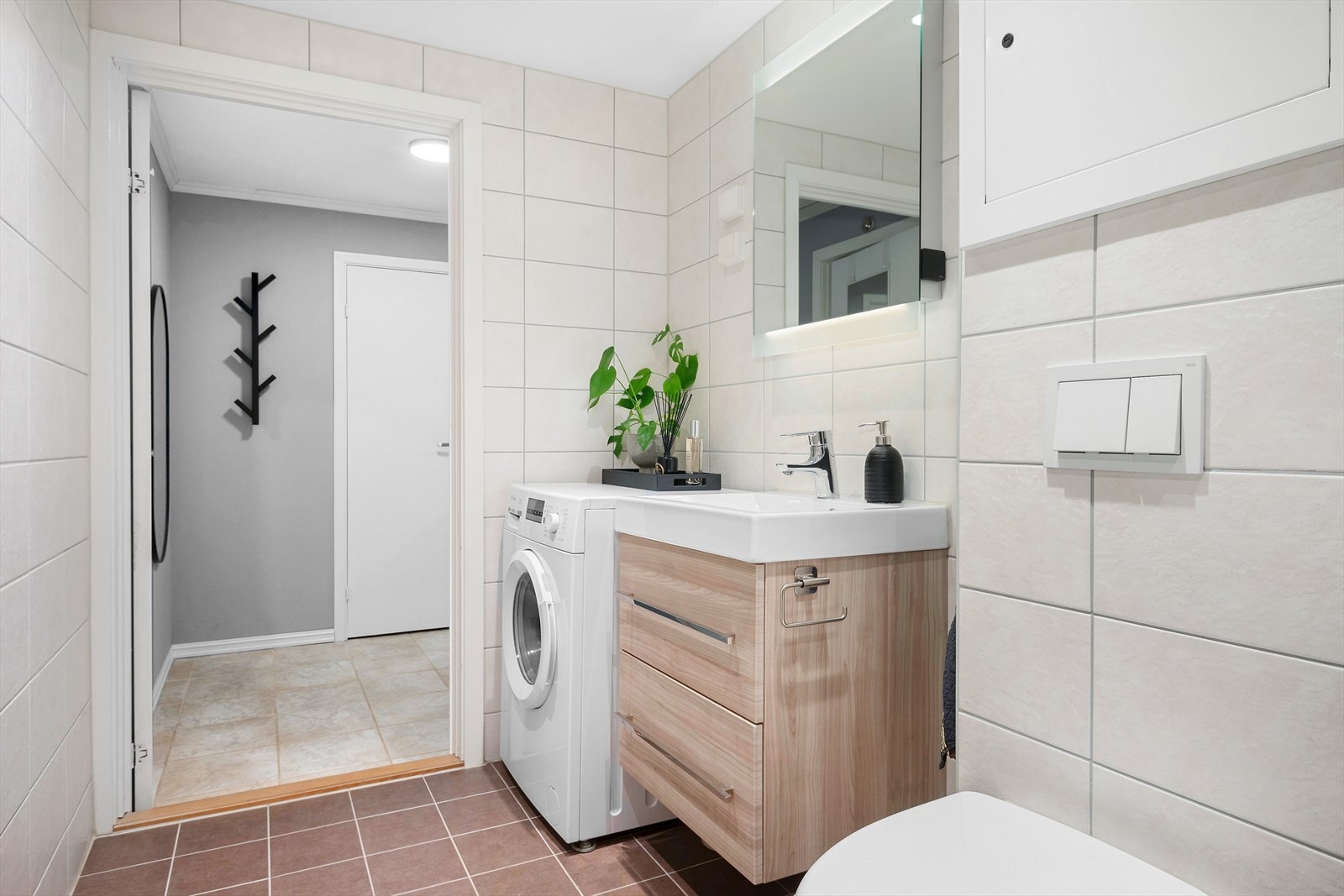 Badet ble rehabilitert i regi av borettslaget i 2018 Galleribilde