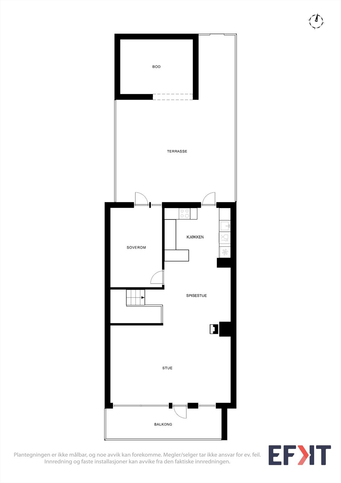 Plantegning 2.etasje Galleribilde