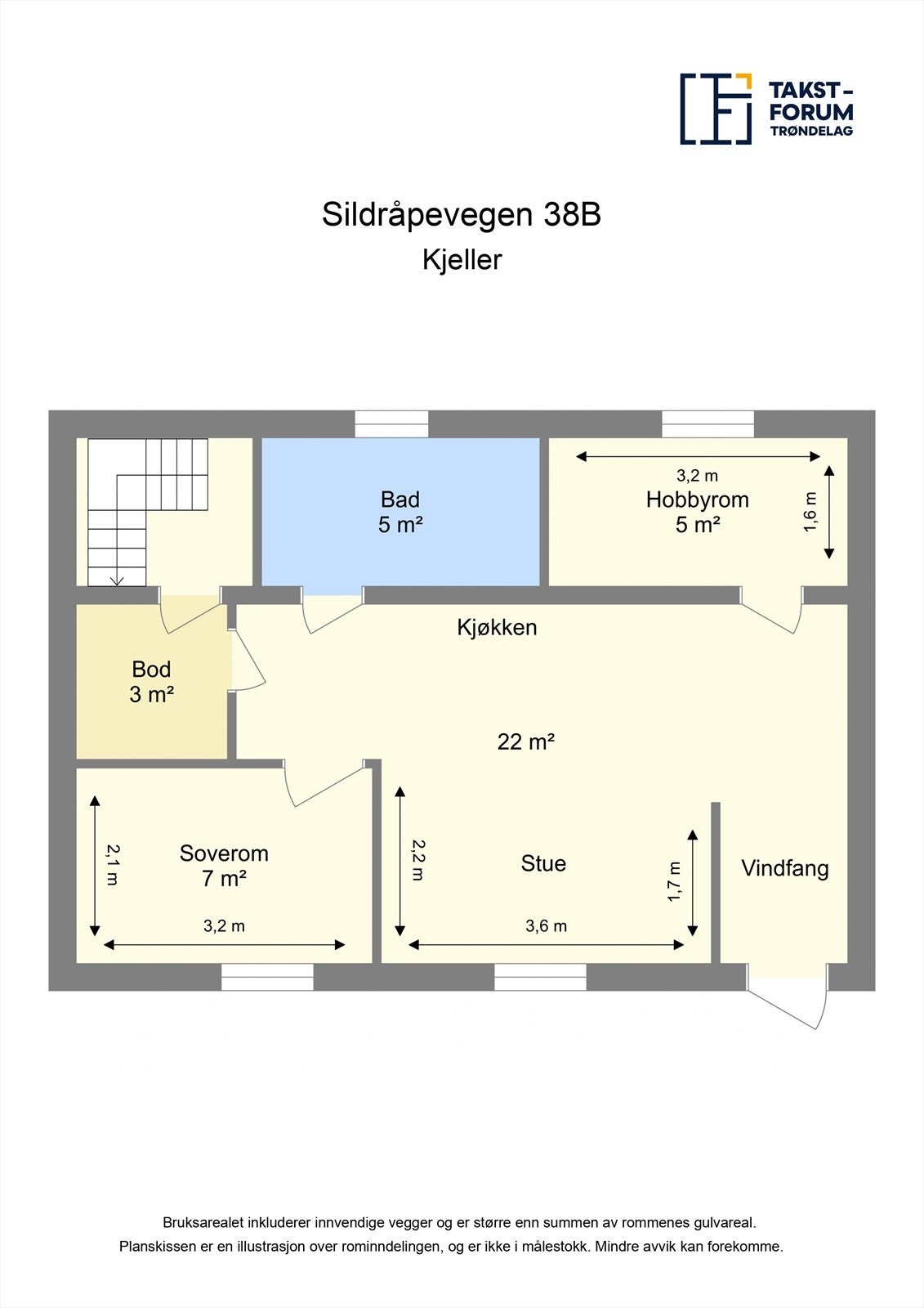 Planskisse kjeller.jpg Galleribilde