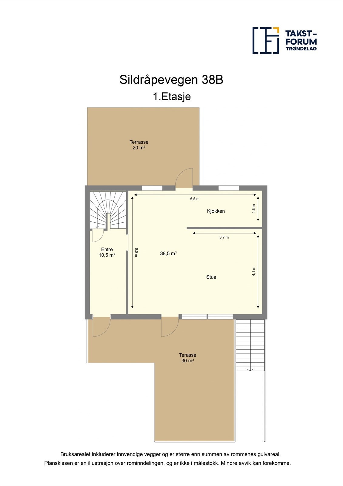 Planskisse 1.etasje.jpg Galleribilde