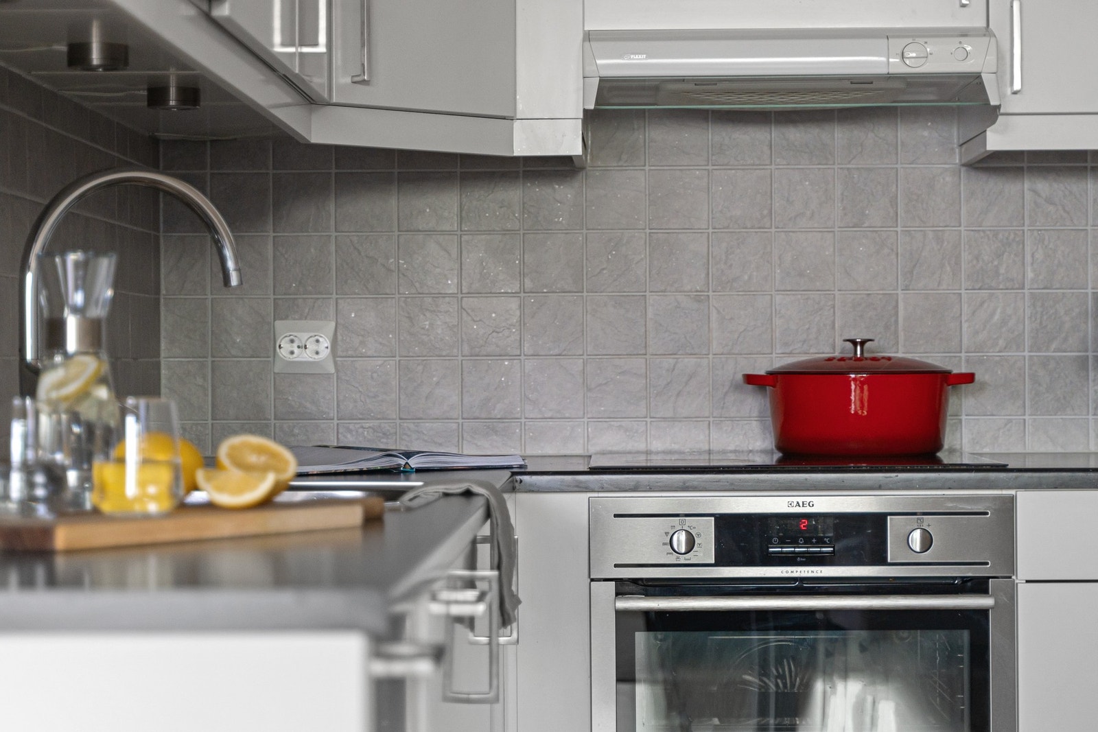 Alle hvitevarene medfølger i handelen. Galleribilde