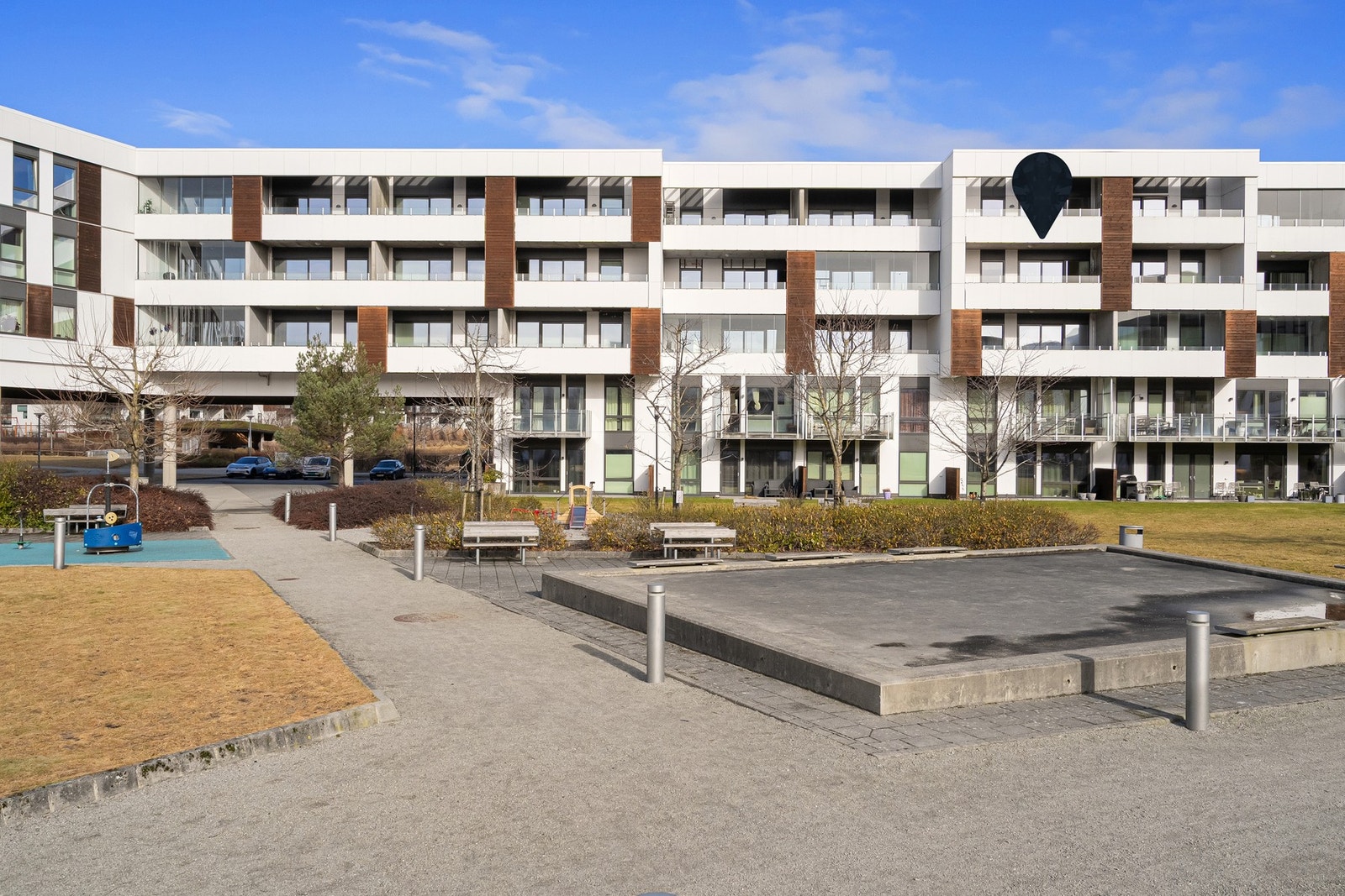 Fin solvendt beliggenhet i 4. etasje. Galleribilde