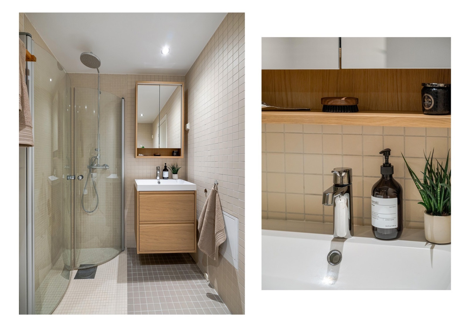 Innredningen er fra 2025 og gir godt med lagring. Galleribilde