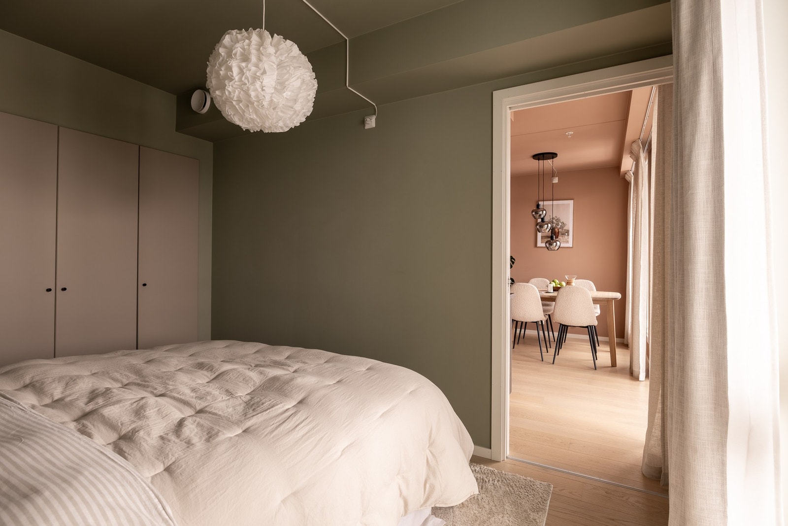 Den balanserte ventilasjonen, som sikrer en sval og behagelig temperatur. Galleribilde