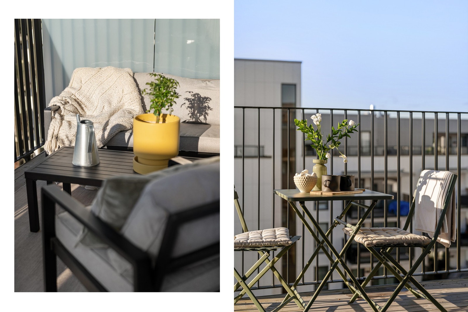 Her kan du nyte solen fra ettermiddag til kveld, med herlig utsyn over byens tak og blå himmel. En helt unik utendørsopplevelse. Galleribilde