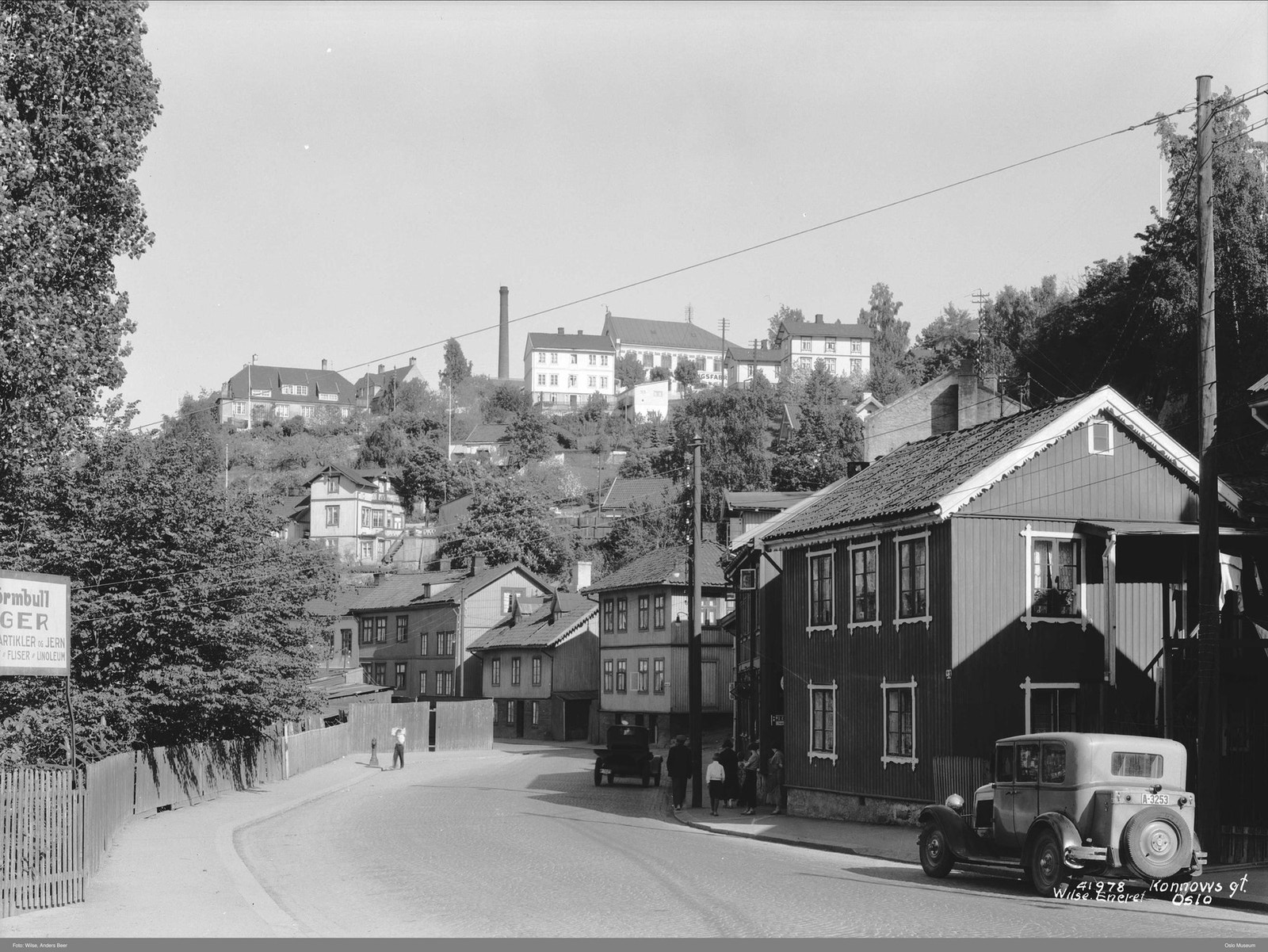 Konows gate 1935 Galleribilde