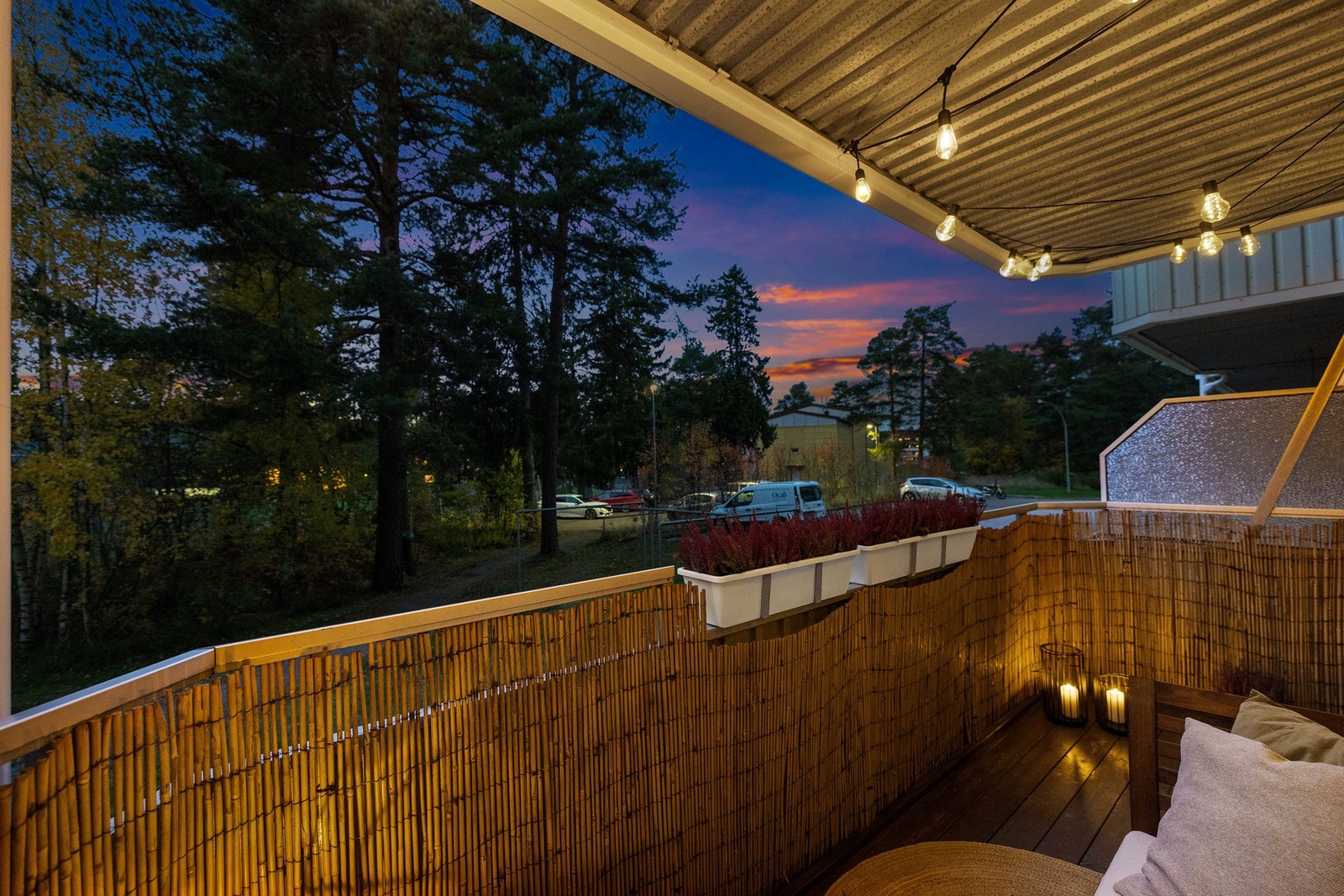 Her kan du nyte de sene kvelder Galleribilde