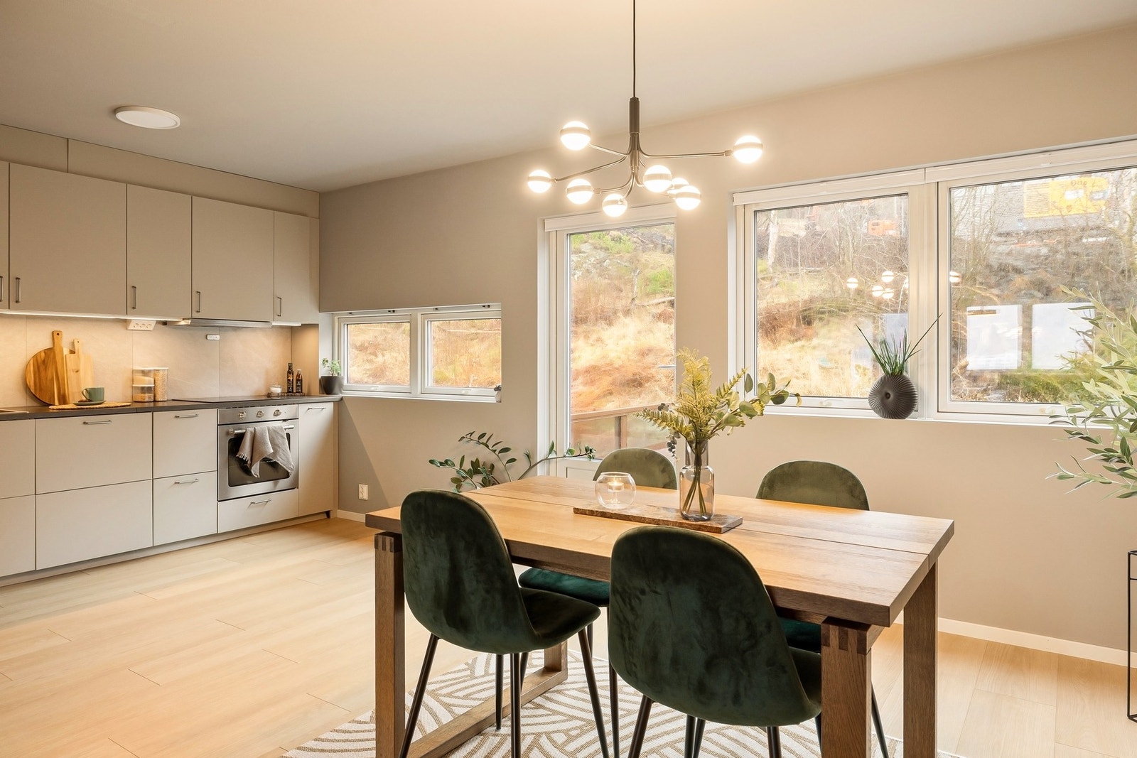 Hvem blir de første middagsgjestene her? Galleribilde