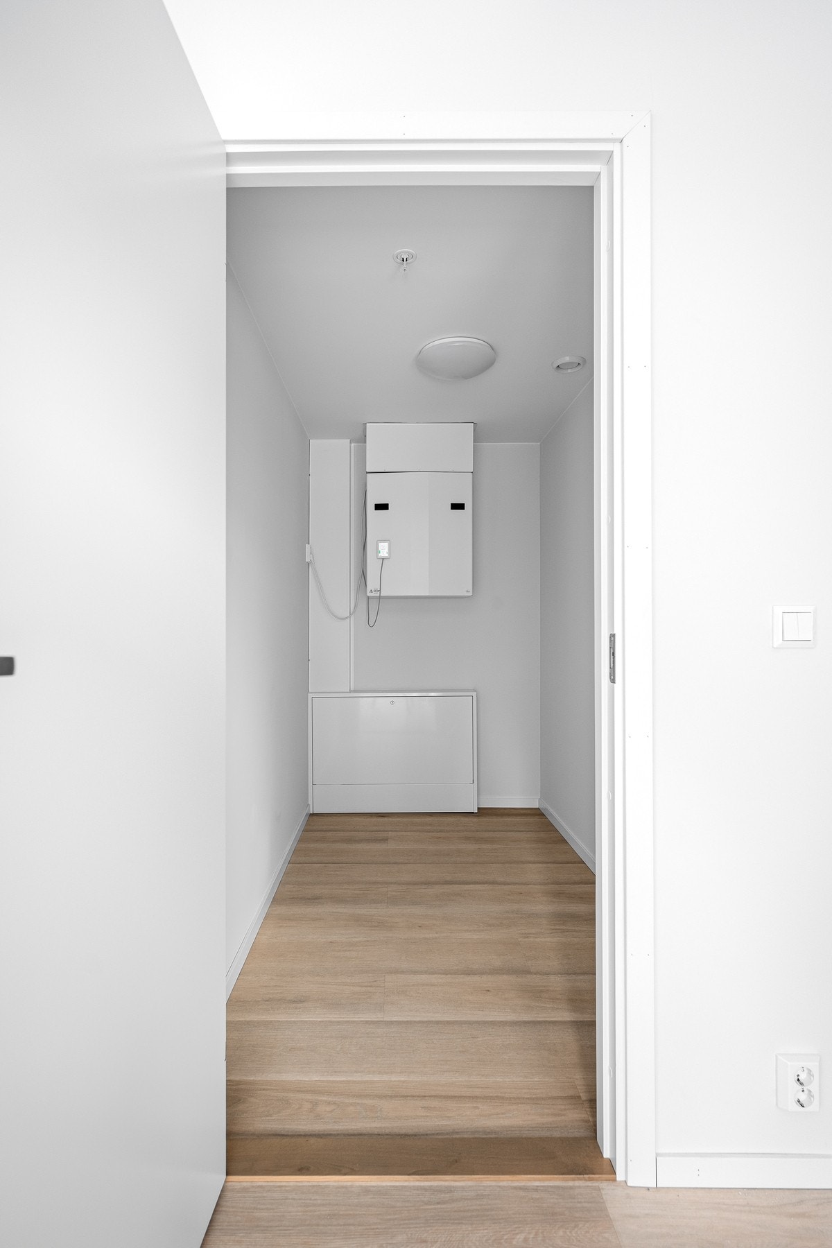 Bod/teknisk rom gir gode muligheter for ekstra oppbevaringsplass. Galleribilde