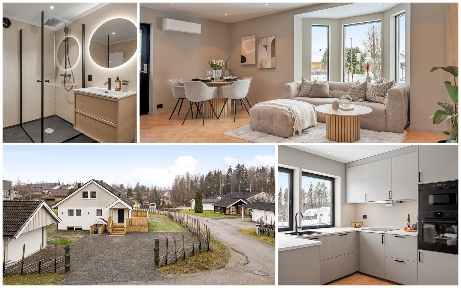 Velkommen til Hanstad og Halvor Flodens veg 1! Fotograf: Bernat Tubau. Galleribilde