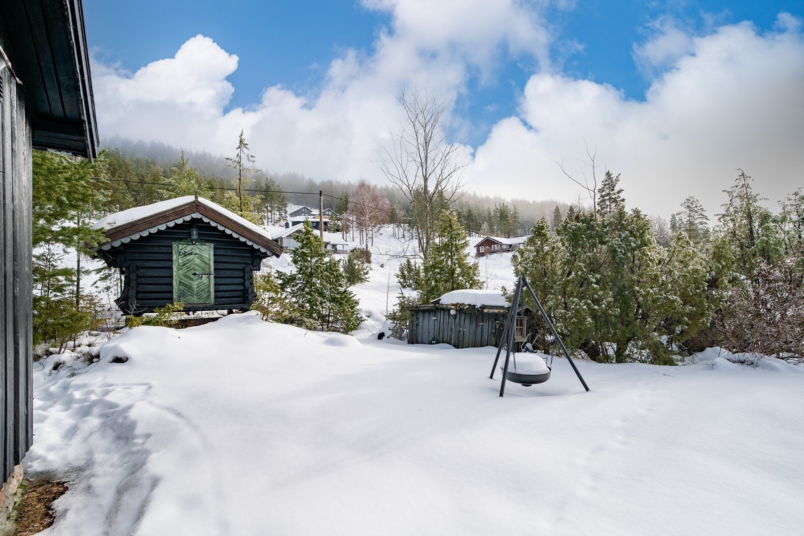 stabbur gir ekstra oppbevaringsplass. Galleribilde