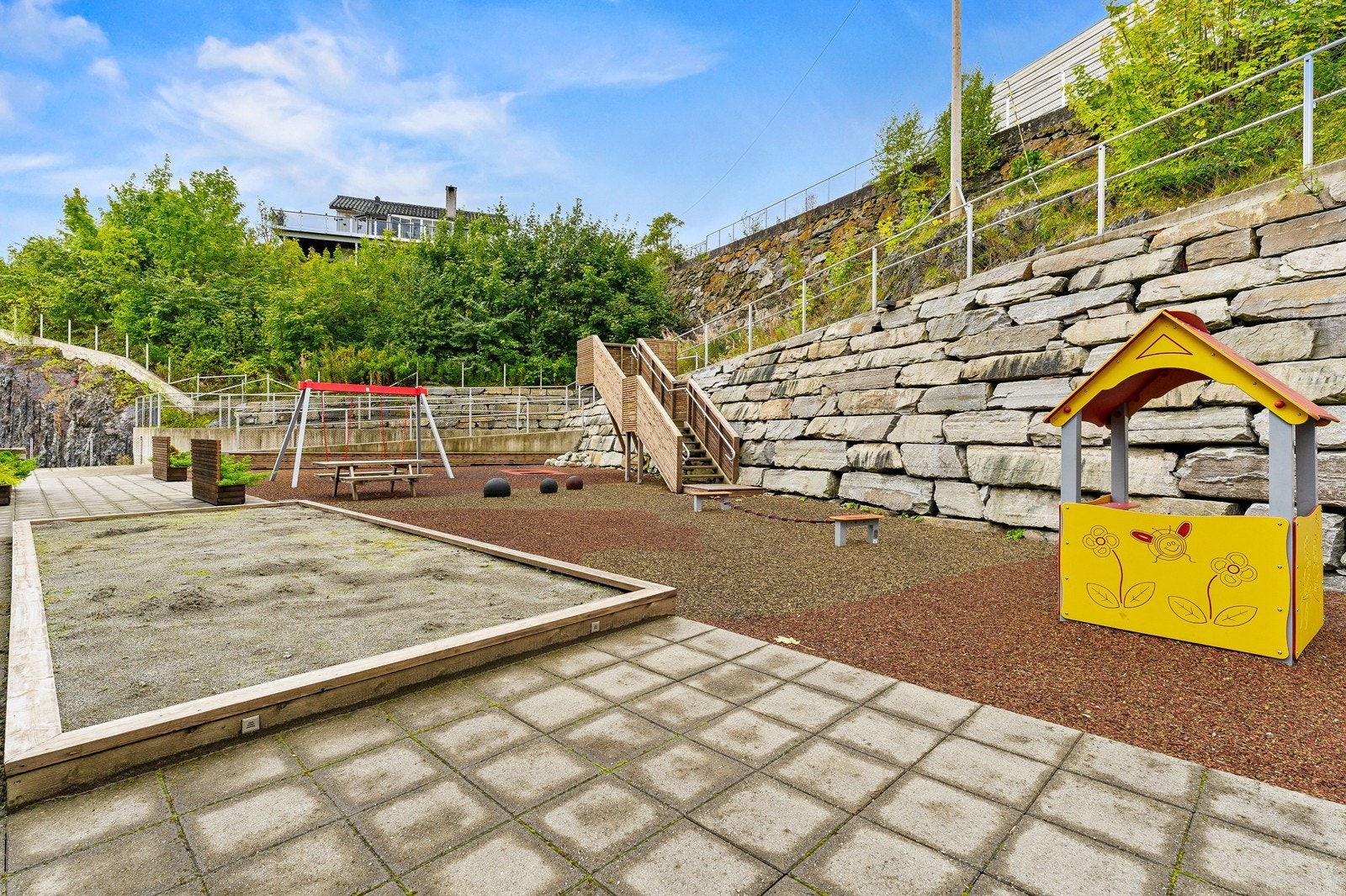Lekeplass for de yngste. Galleribilde