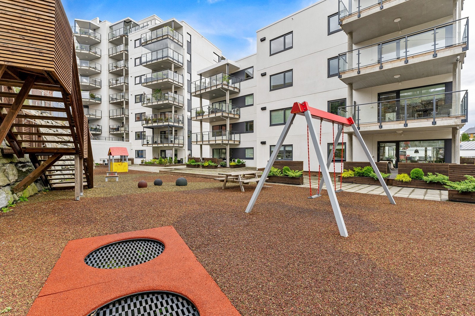 Lekeplass for de yngste. Galleribilde