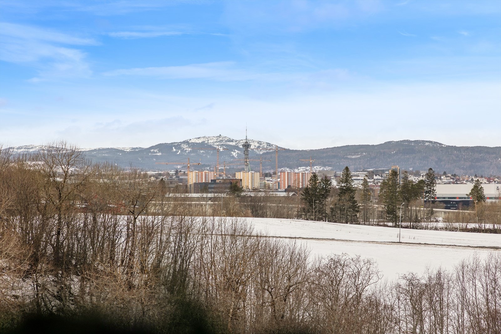 Utsikt fra balkong. Galleribilde