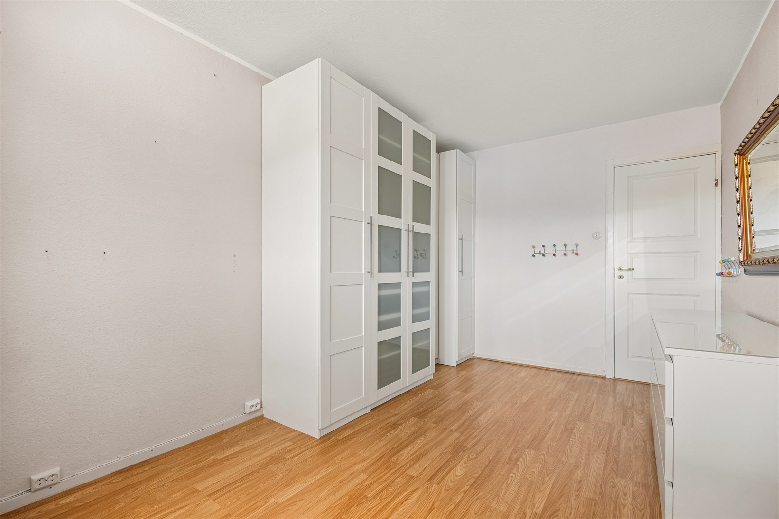 Soverommet måler omtrent 12,5 kvm. Galleribilde