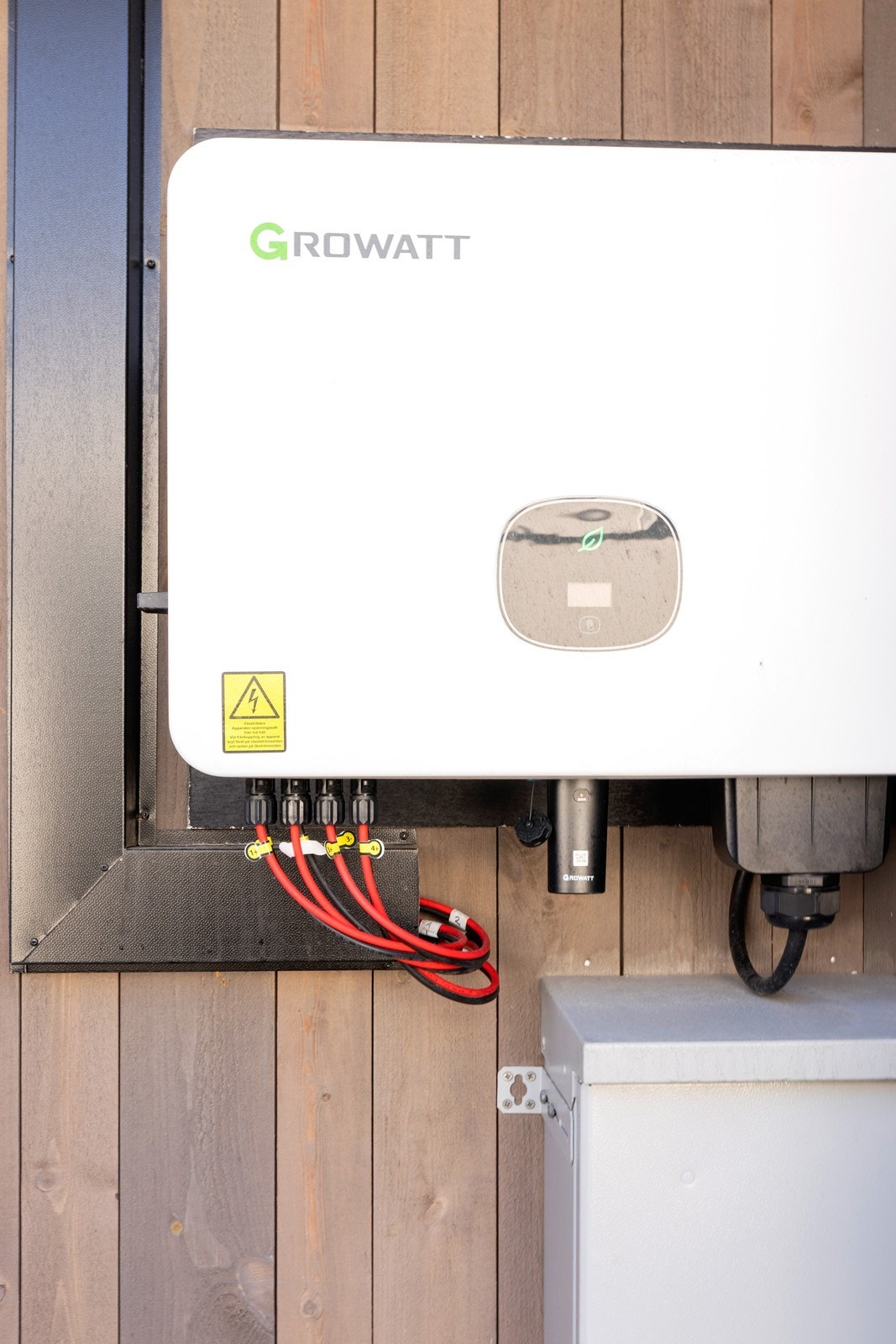 Solcelle på tak. Galleribilde