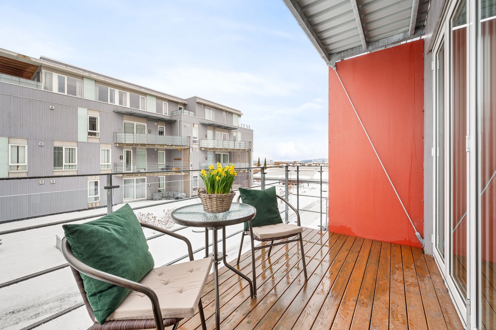 Hit kan man invitere venner og familie på hyggelige sammenkomster. Galleribilde