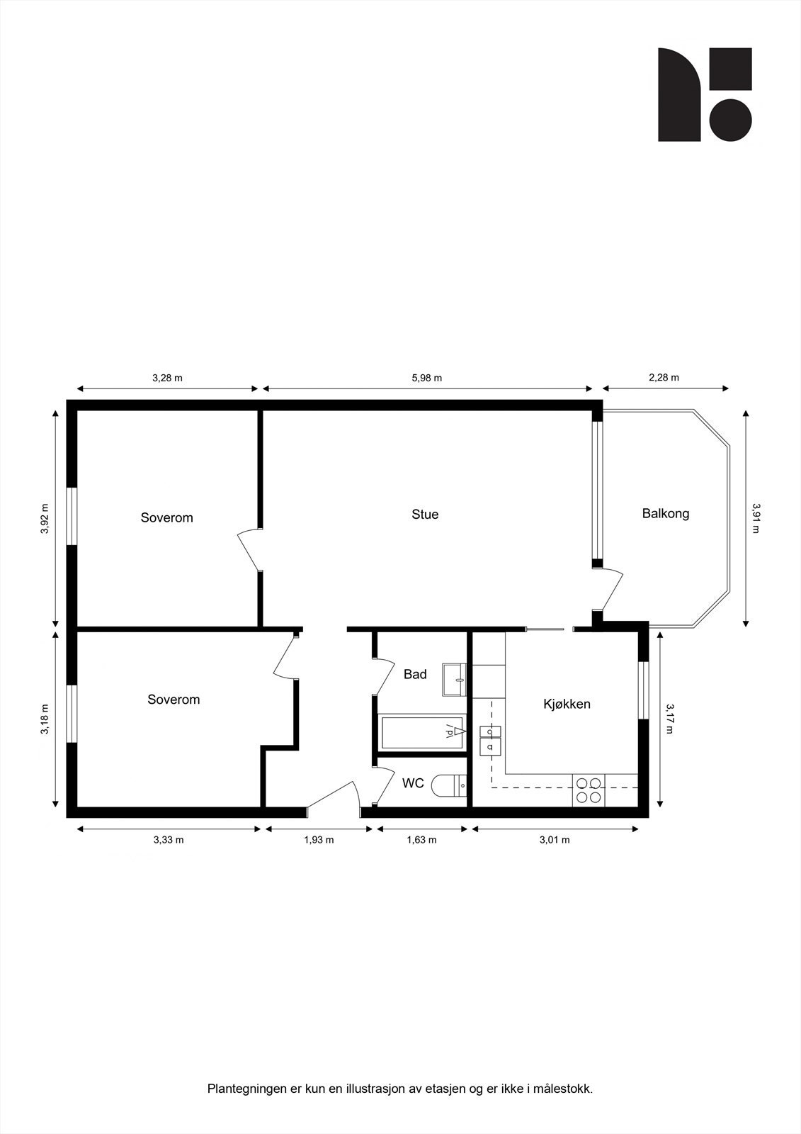 Plantegning. Galleribilde