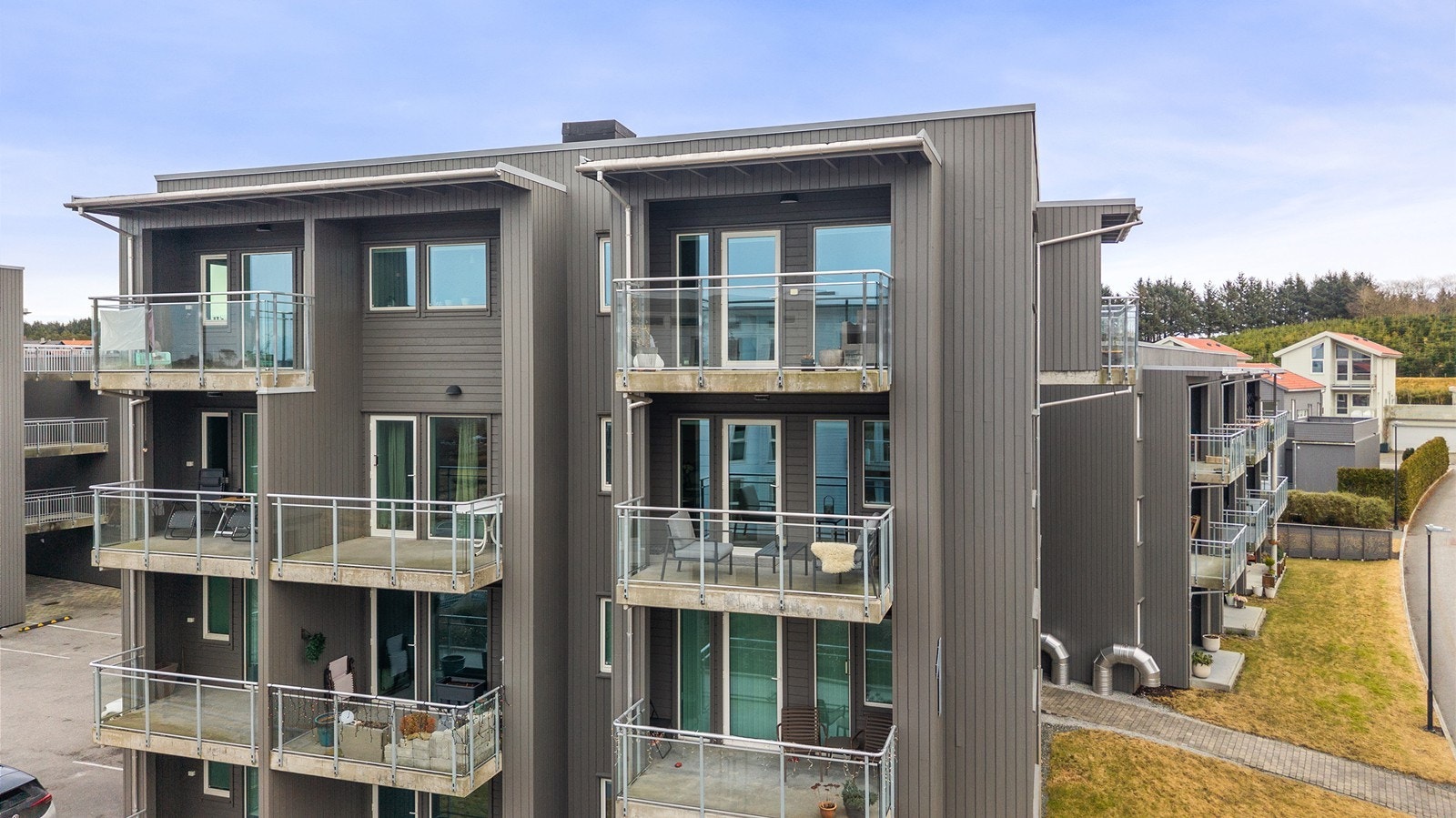 En moderne 3-roms hjørneleilighet fra 2014 med optimal planløsning Galleribilde