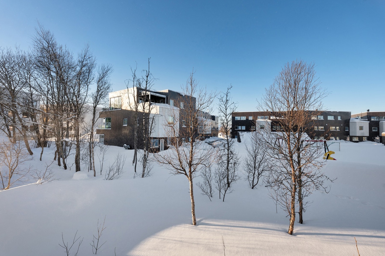 Bilde tatt fra verandaen. Galleribilde