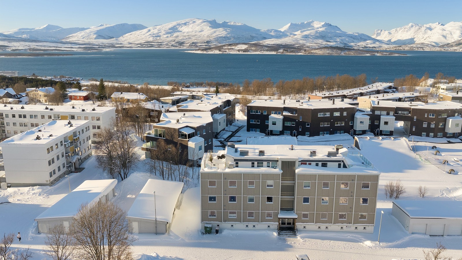 Dronefoto. Galleribilde