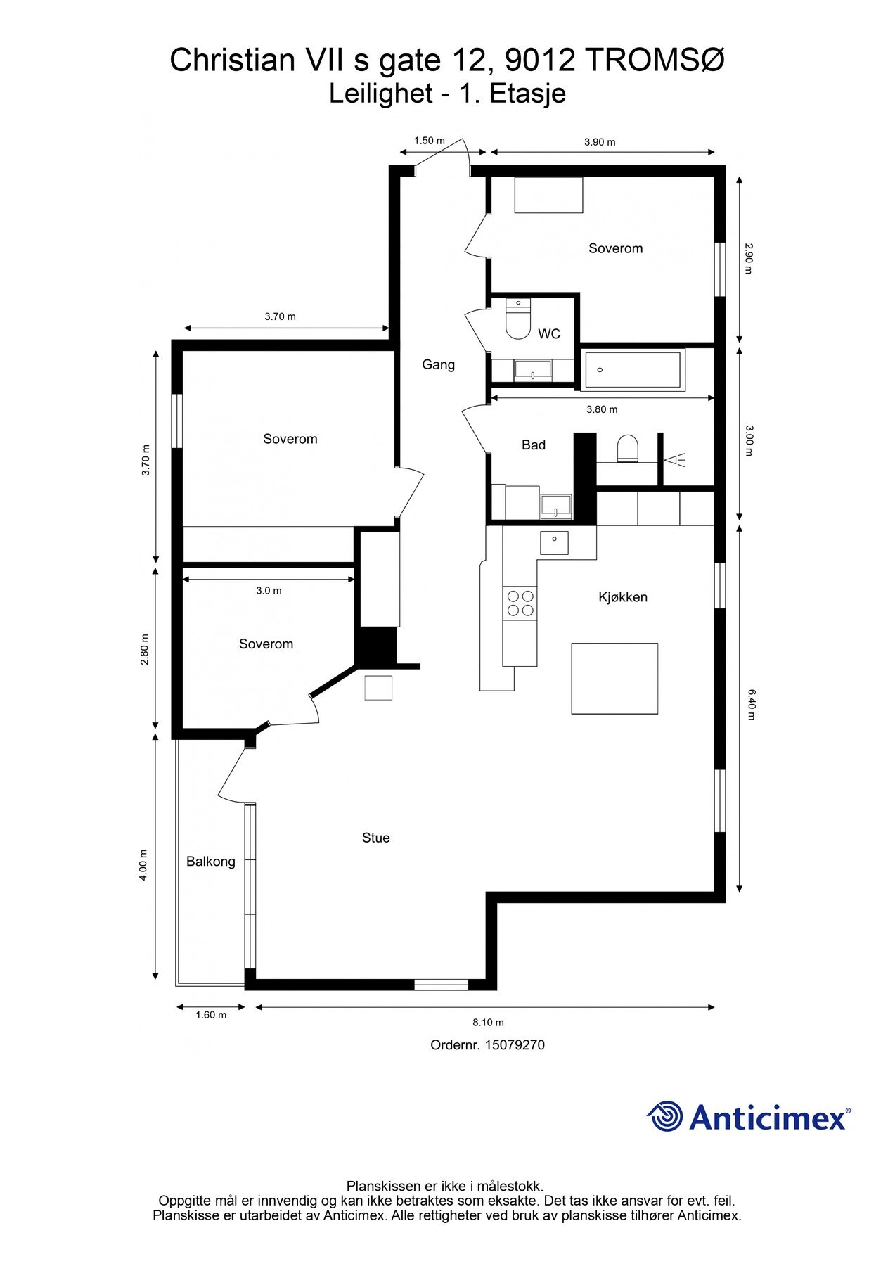 Plantegning. Galleribilde