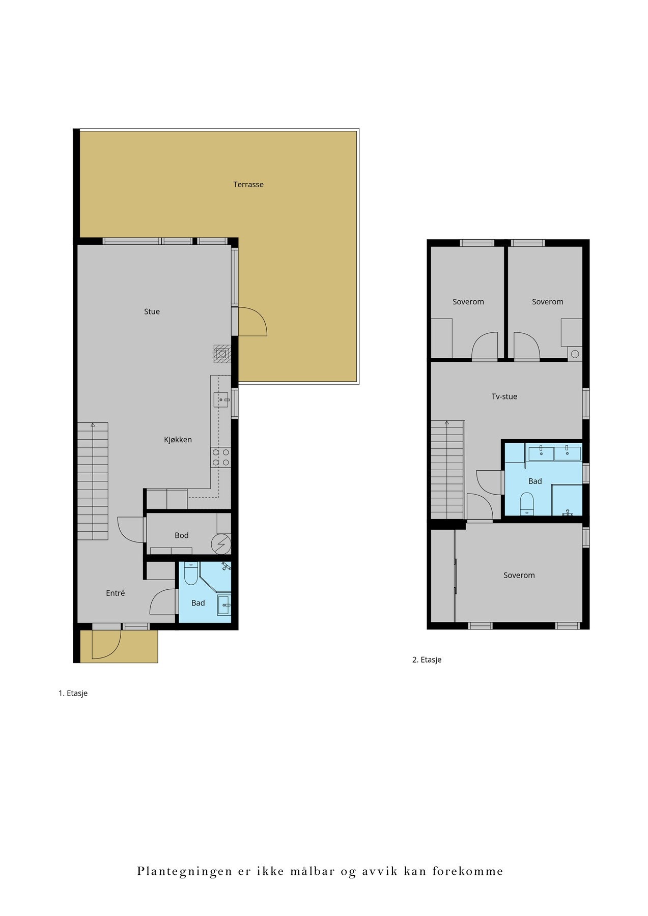 Veiledende plantegning Galleribilde