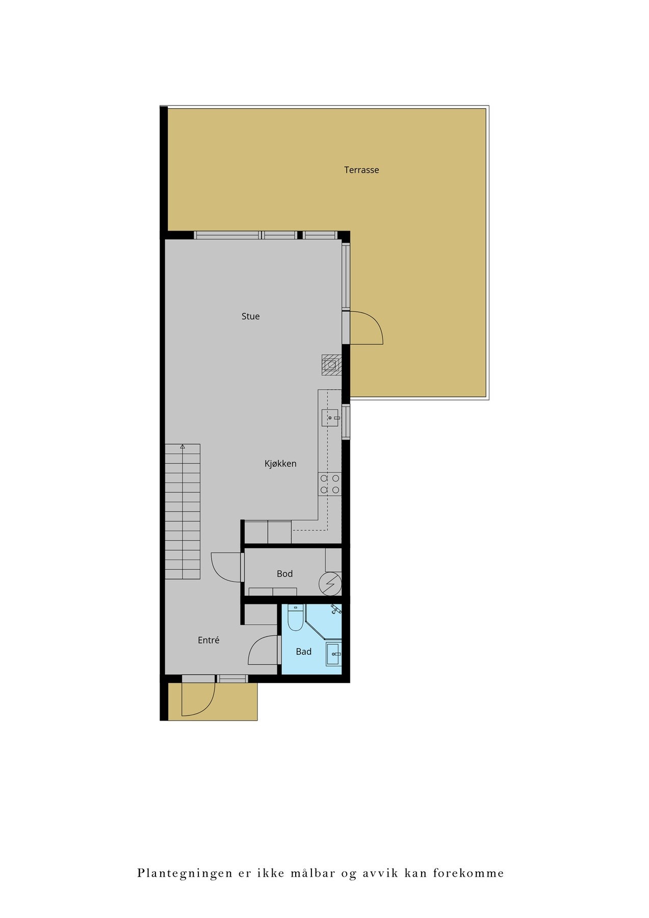 Veiledende plantegning Galleribilde