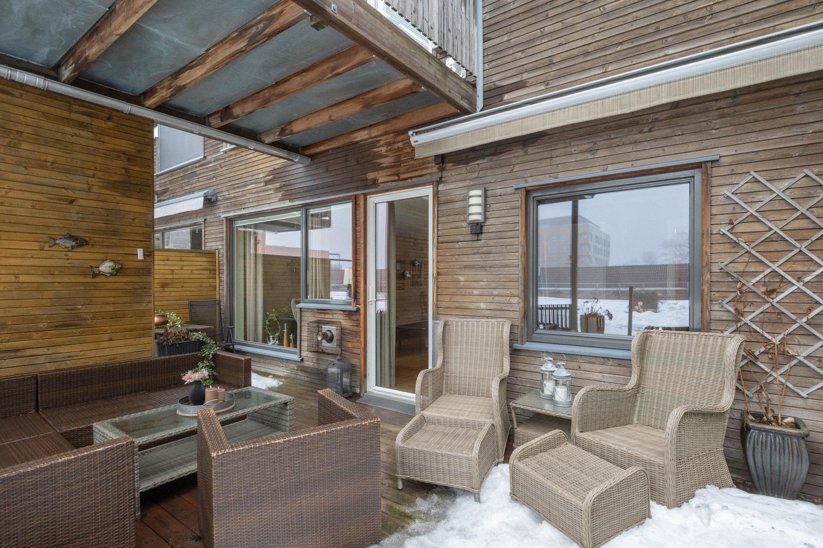 Uteområde. Galleribilde