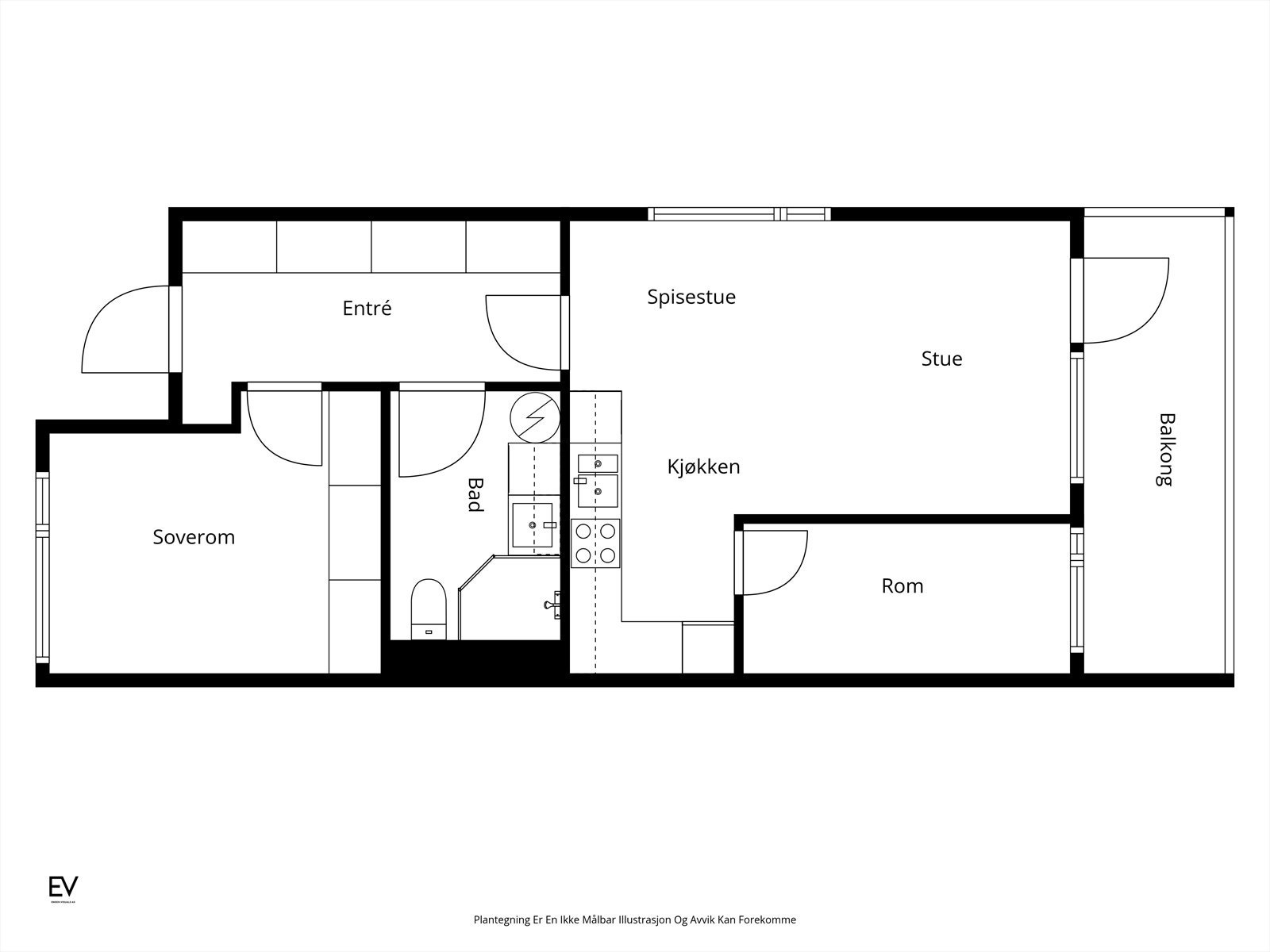 Plantegning. Galleribilde