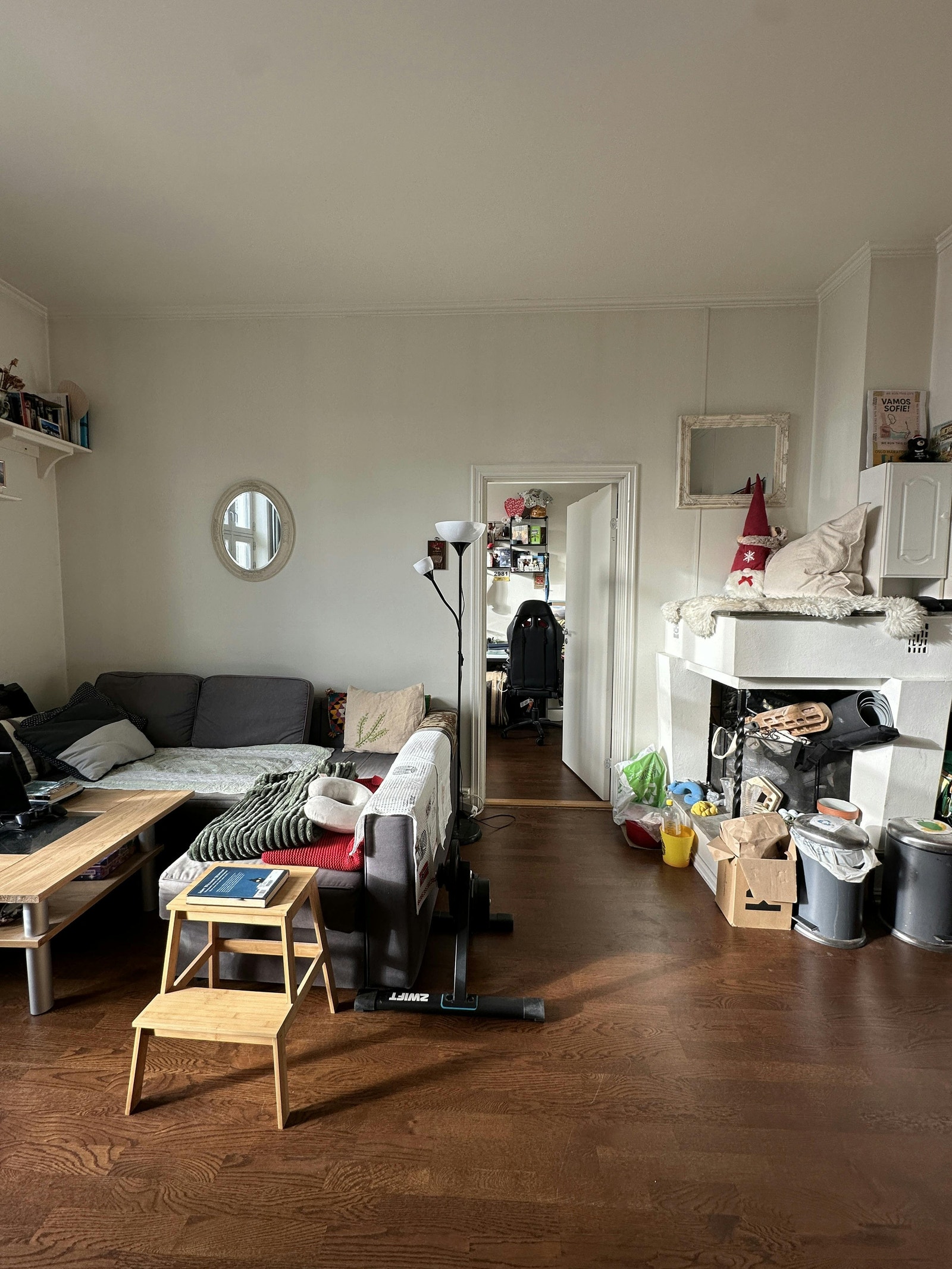 Soverom rett fram Galleribilde