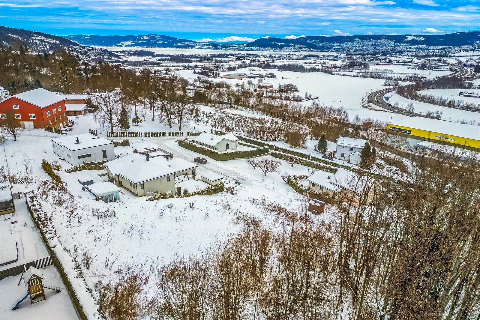 Utnyttelsesgrad: 25%. Eneboligbebyggelse. Galleribilde