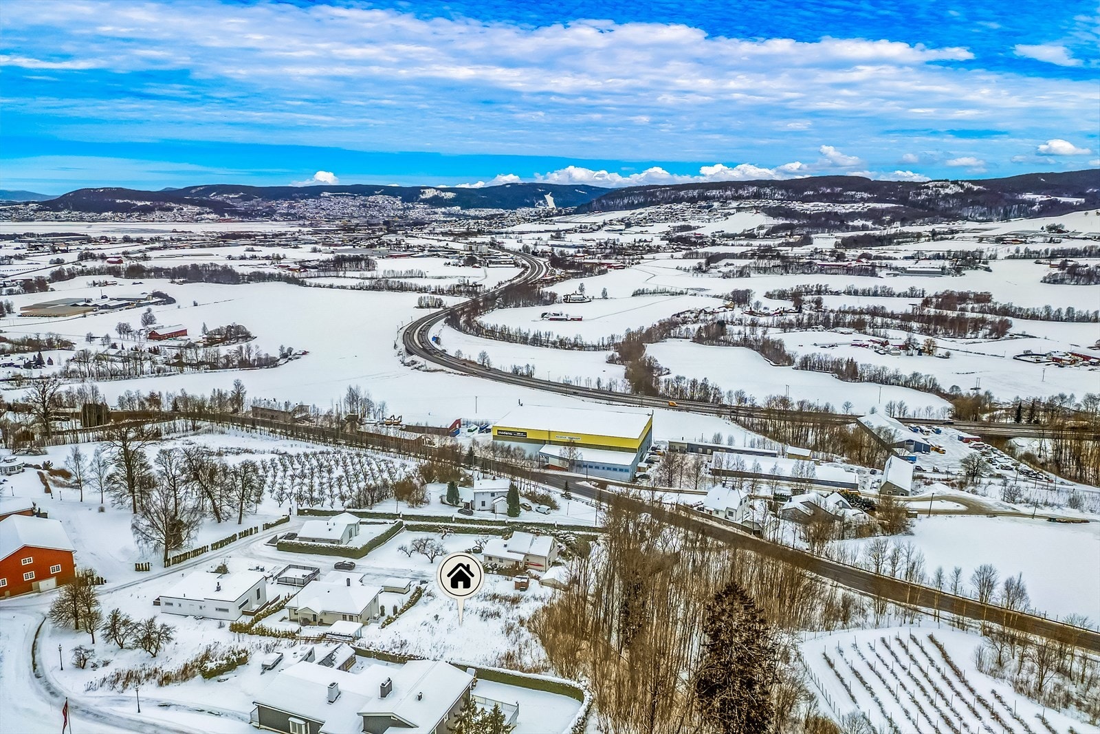 Området rundt byr på mange muligheter for friluftsliv og rekreasjon. Galleribilde