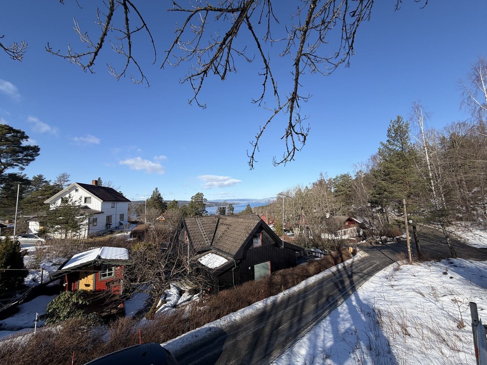 Utsikt fra tårnet uten å ha brukt zoom. Galleribilde