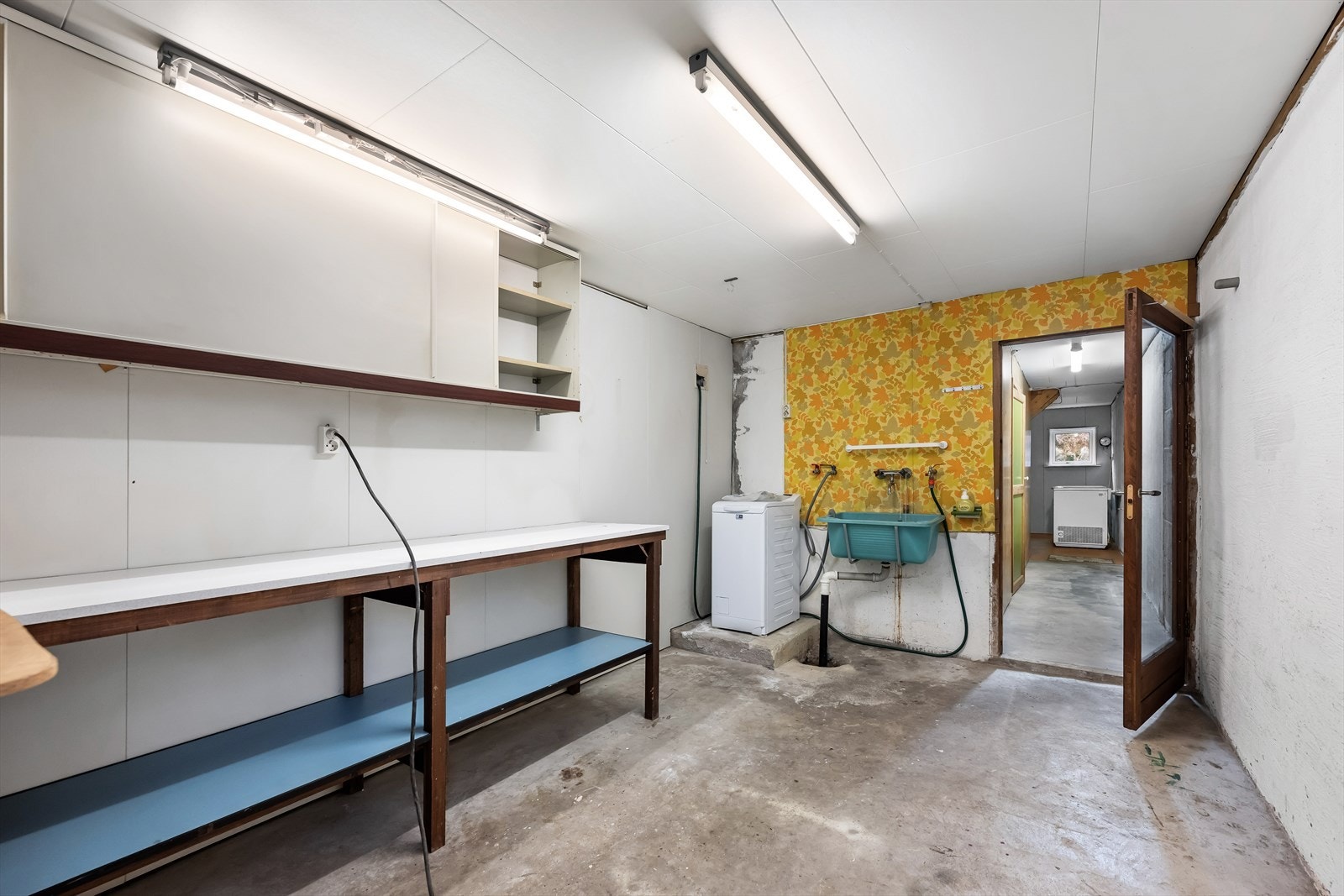 Eget vaskerom i kjelleren. Galleribilde