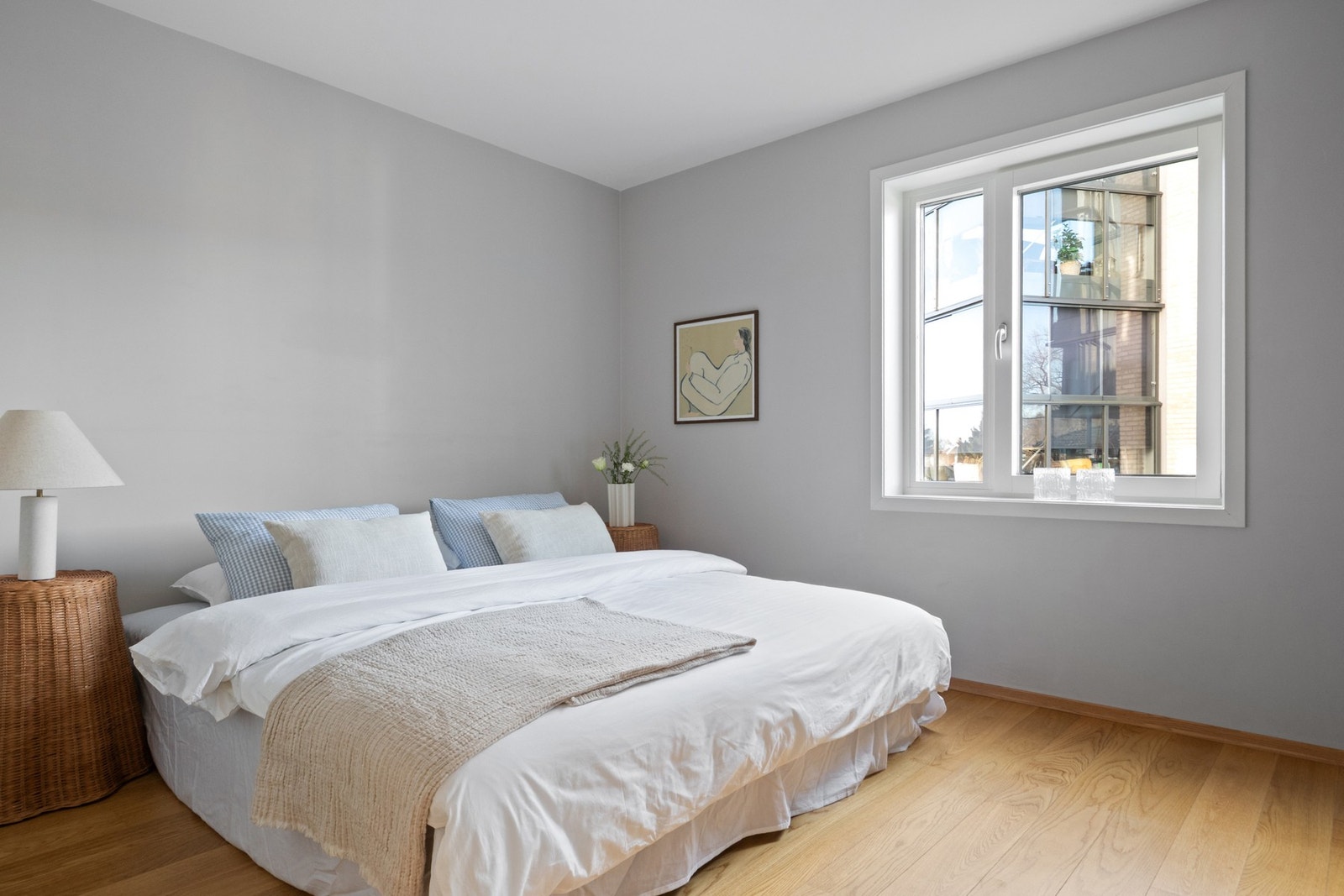 Det er to gode soverom i leiligheten. Galleribilde