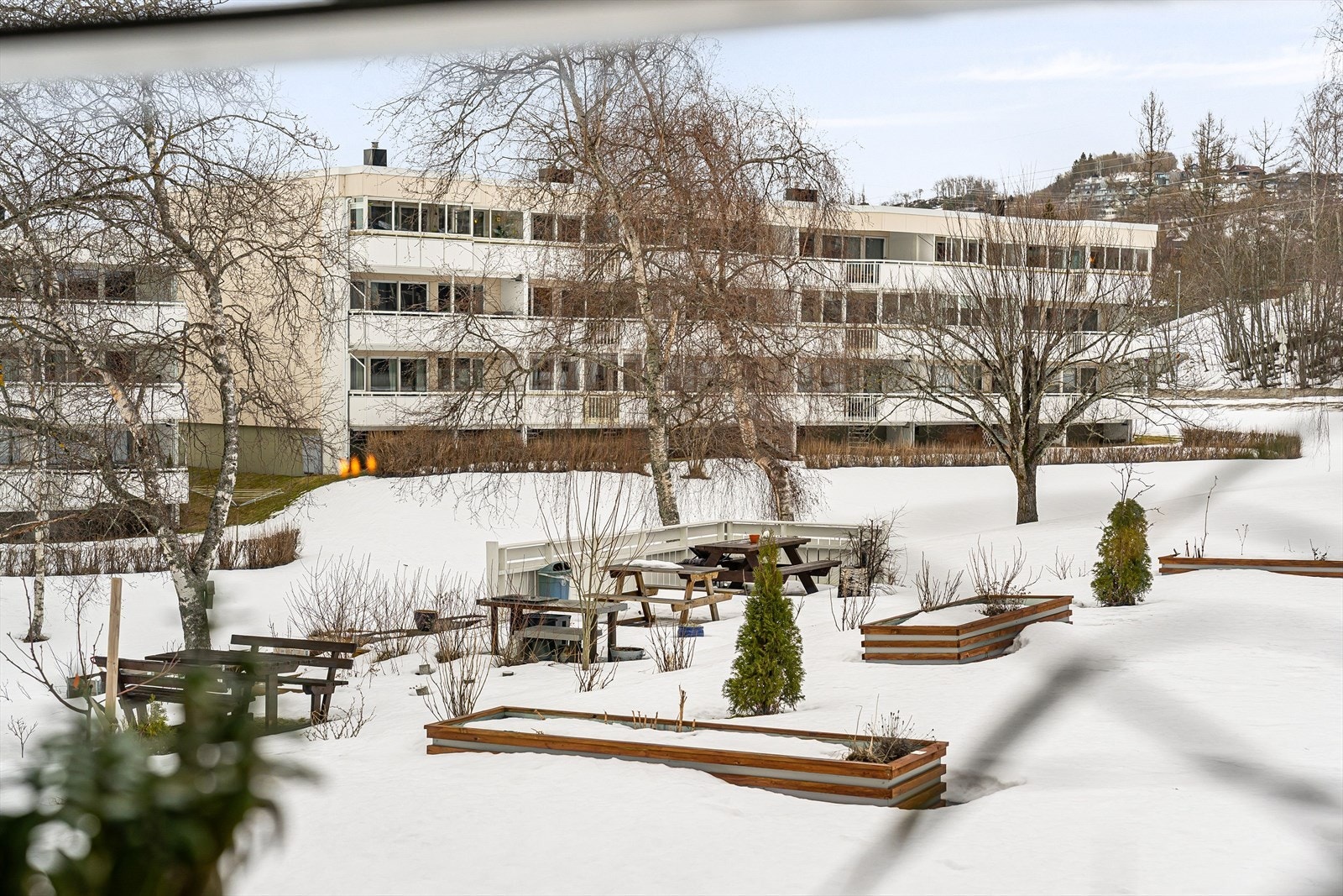 Borettslaget er veldrevet og utvendig opparbeidet med internveier, grøntareal og diverse beplantning. Galleribilde