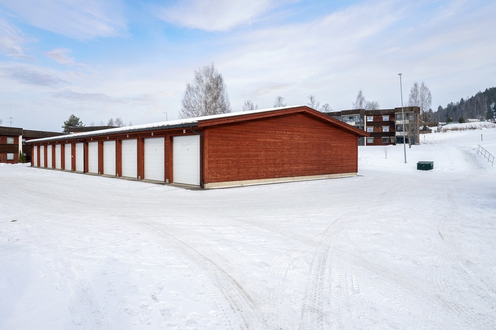 Garasjeplass etter venteliste. Galleribilde