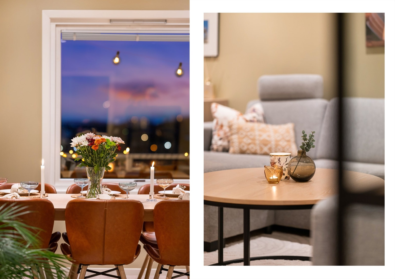 Stemningsbilde kveldstid. Galleribilde