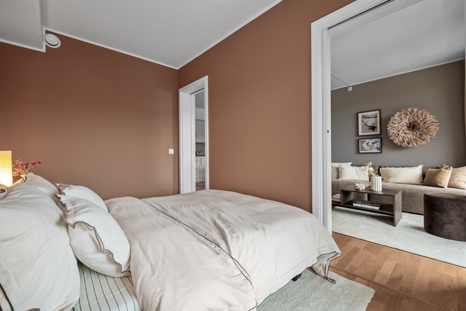 Her kan man også innrede med både dobbeltseng, nattbord og annet interiør. Galleribilde