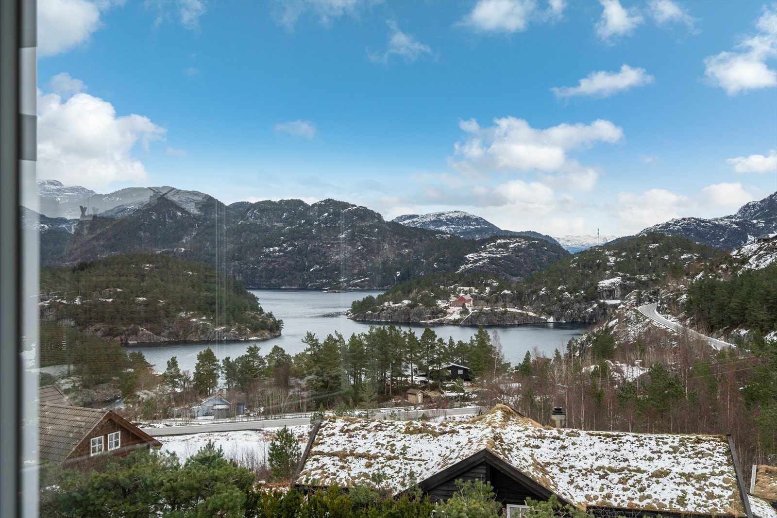 Utsikt fra anneks Galleribilde