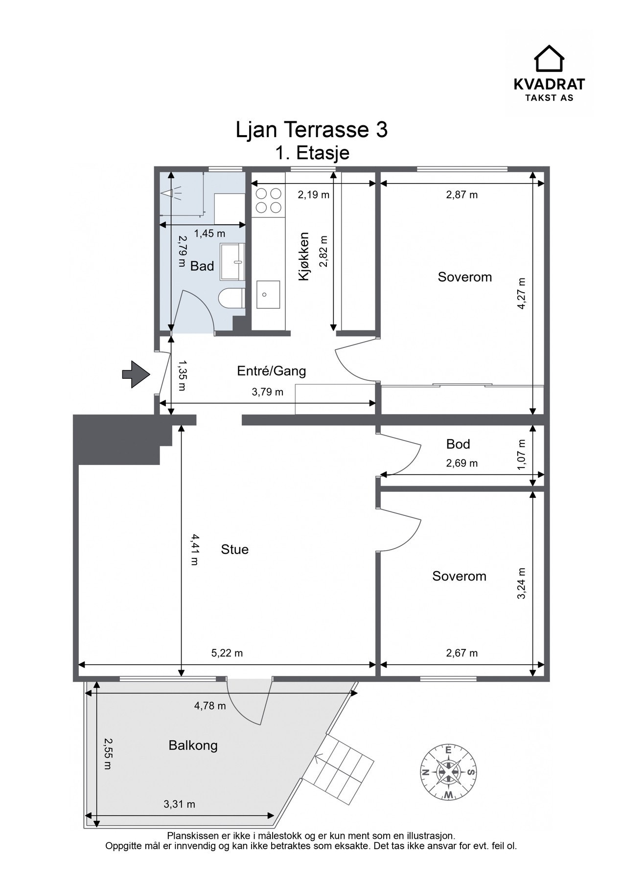 Planskisse. Galleribilde