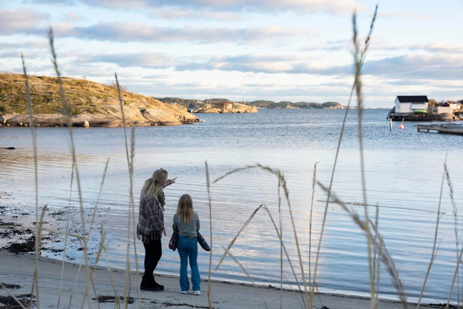 Flotte svaberg og strender i bydelen i umiddelbar nærhet Galleribilde