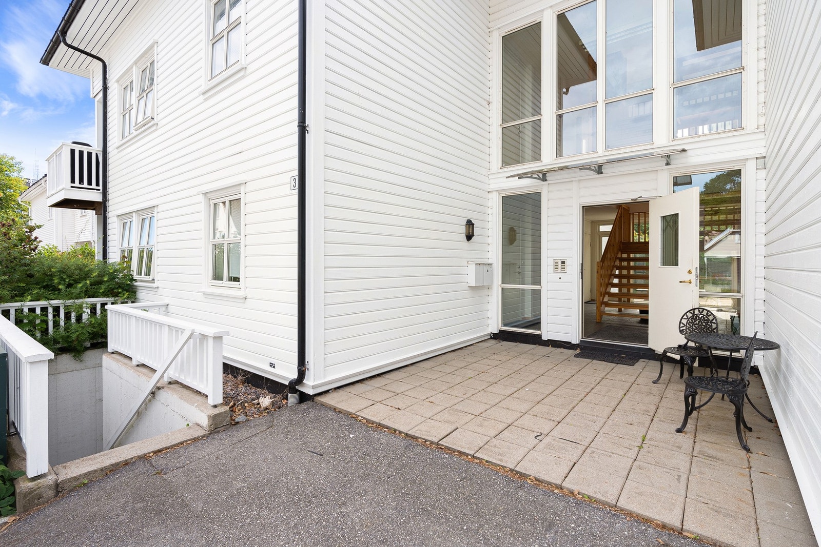 Inngang til bygget Galleribilde