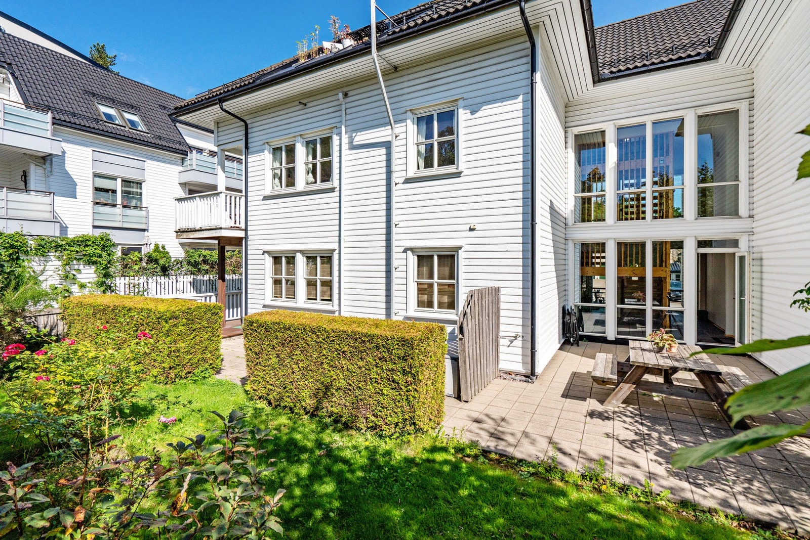 Hagedelen til venstre tilhører denne seksjonen Galleribilde