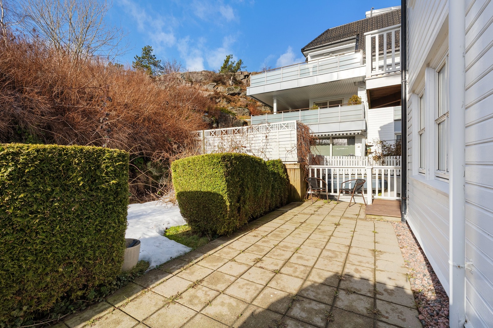 Hagedel mot vest som tilhører denne seksjonen Galleribilde