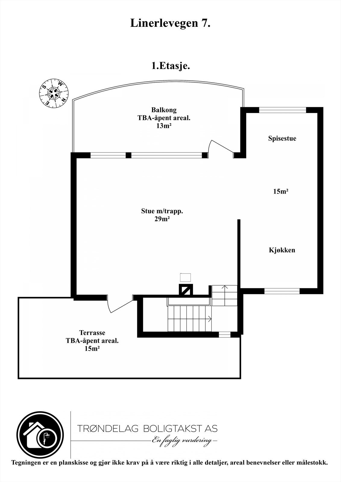 Planskisse 1.etasje. Galleribilde