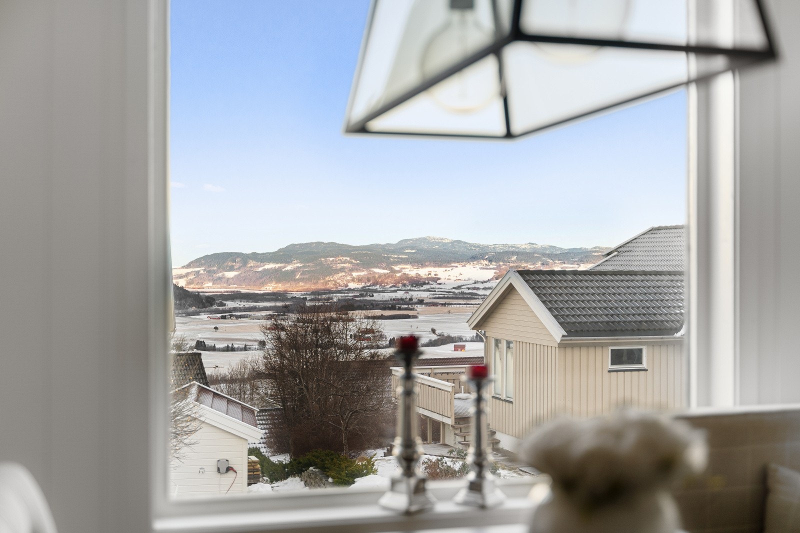 Utsikt fra spisestuen. Galleribilde