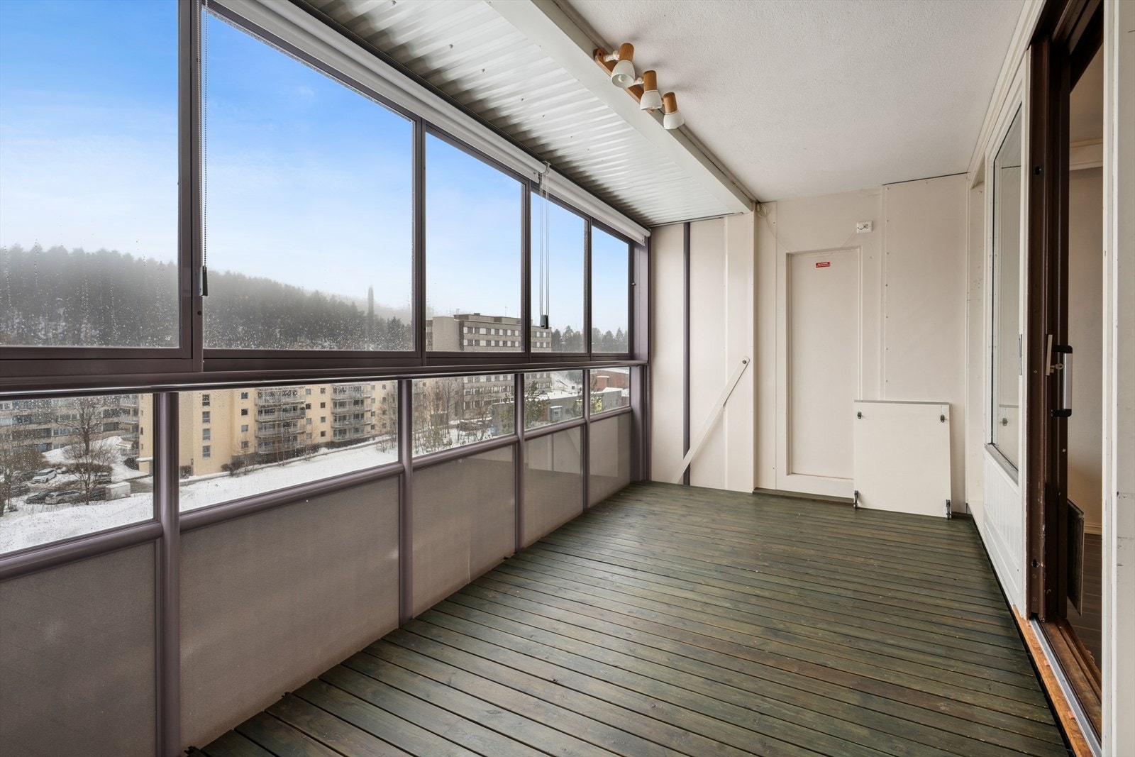 Her kan utsikten utover nabolaget nytes. Galleribilde